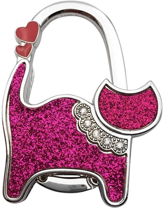 Accessorio per abbigliamento con chiusura a grappolo - Portatile - Hanger per abbigliamento con chiusura a grappolo e 16 stili - Impermeabile - Solido - Modello a forma di gatto - Hanger per abbigliamento con chiusura a grappolo