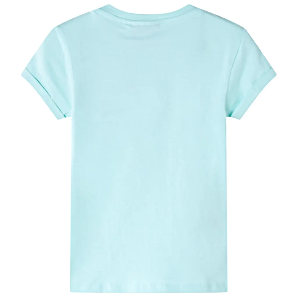 Maglietta da Bambina Acqua Chiaro 128cod mxl 85231