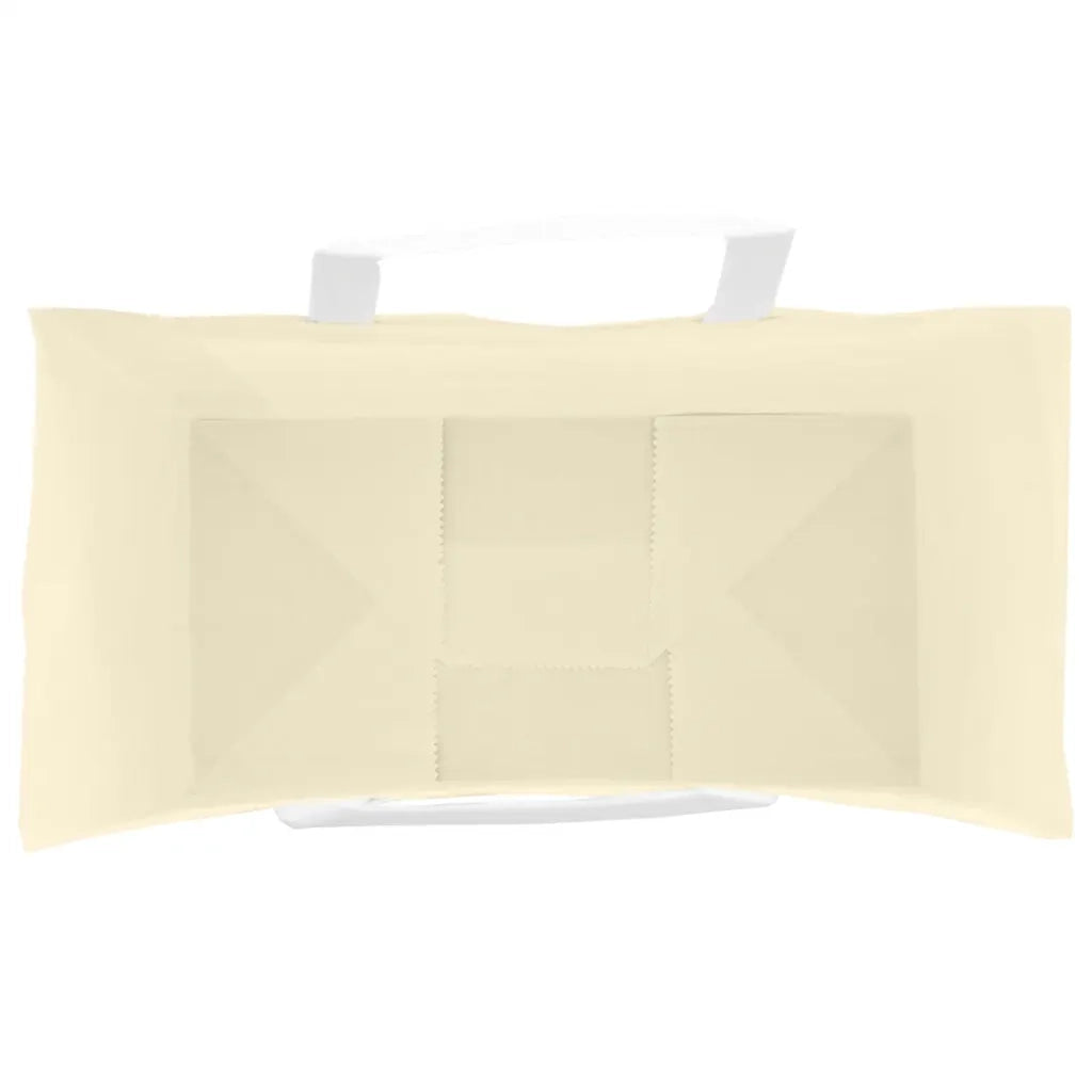 Sacchetti di Carta 50 pz con Manici Gialli 32x17x25 cm