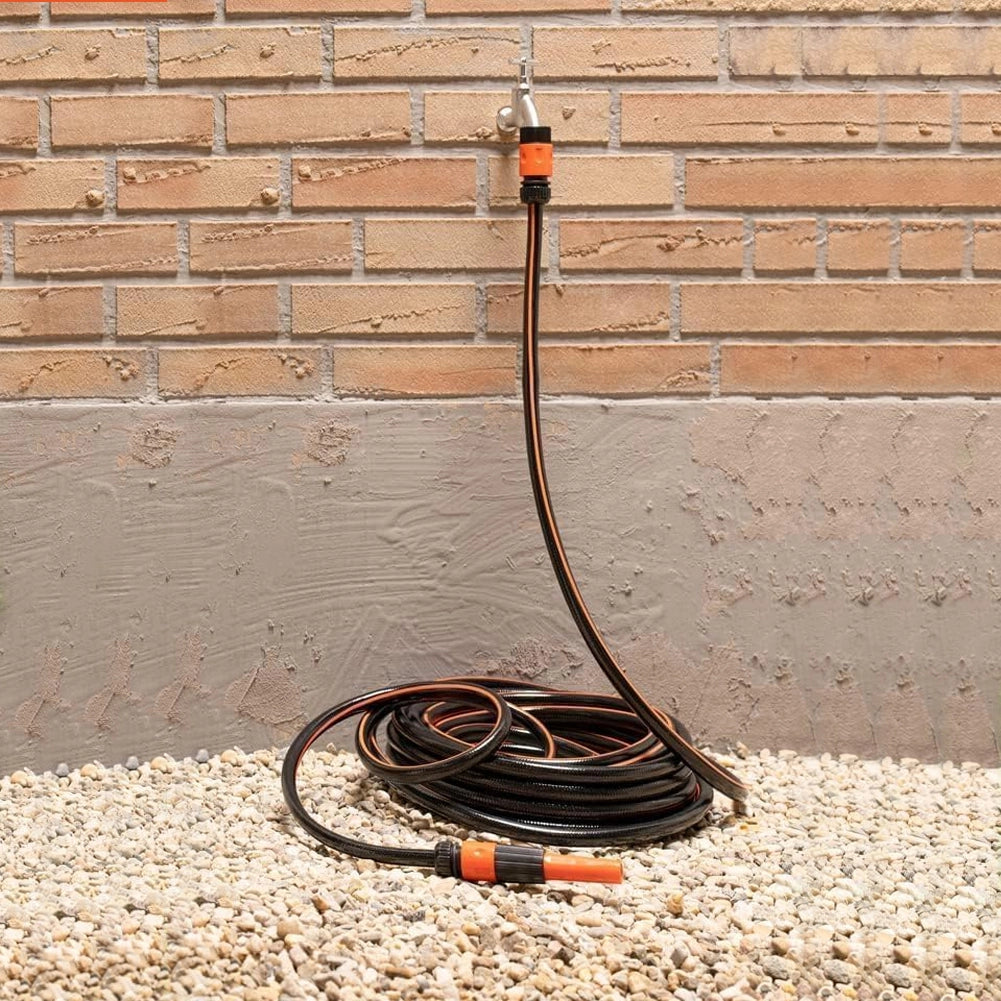 BLACK+DECKER Tubo da Giardino 15M Diametro 13mm Irrigazione Resistente in PVC