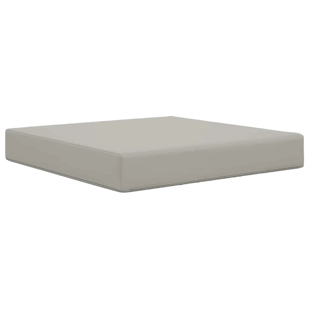 Cuscino per divano da esterno Grigio 60 x 60 x 8 cm Poliestere