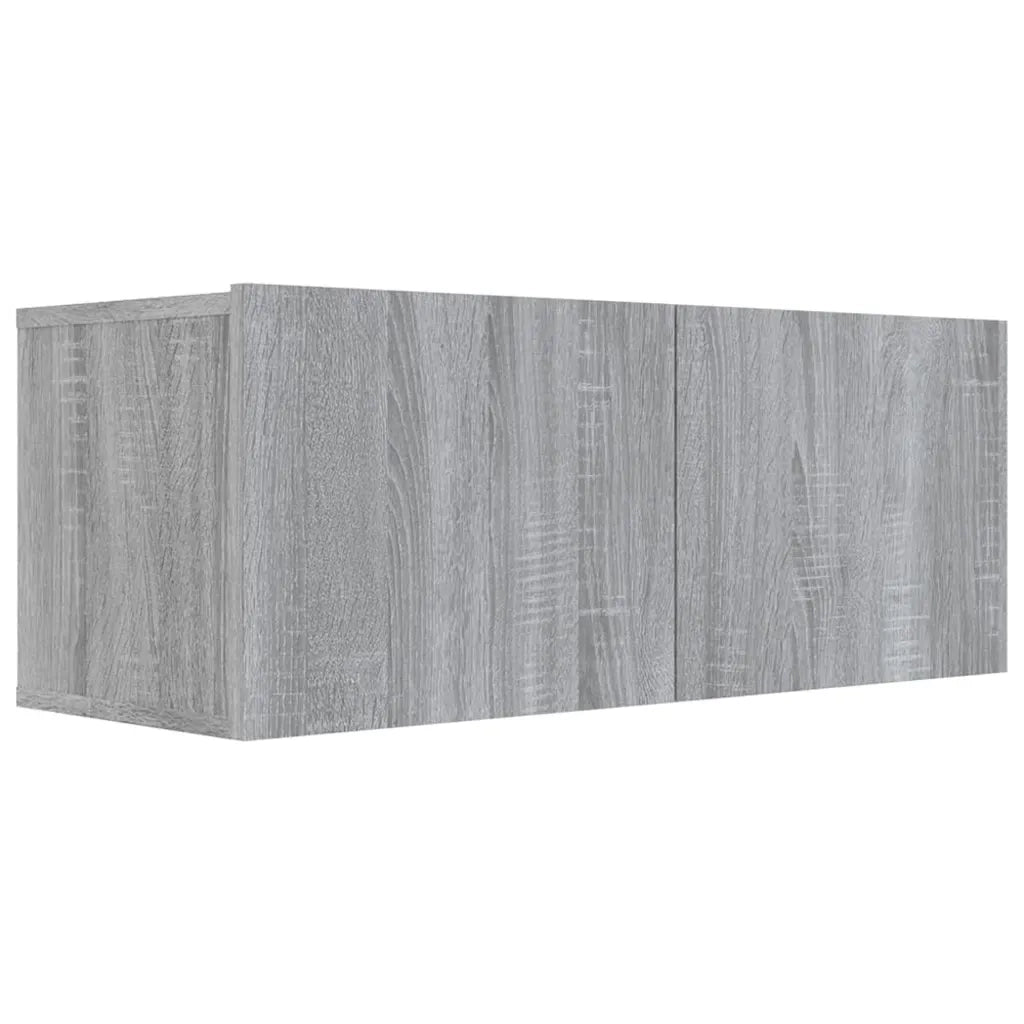 Set di Mobili Porta TV 7 pz-Set di 7 Credenza per TV Grigio Sonoma in Legno Multistrato 227303