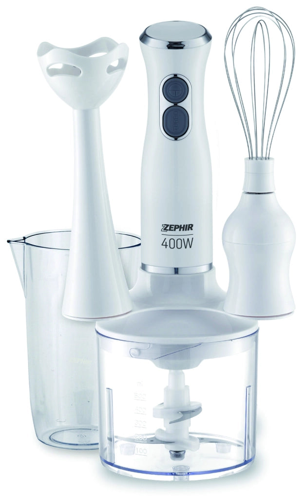 Zephir FRULLATORE AD IMMERSIONE MULTIFUNZIONE 3 IN 1 ZHC86 400 W
