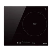 Piano cottura induzione 3 zone flexi 7200W, controllo touch slider con booster e timer 99 min, sicurezza bambini - Sogo