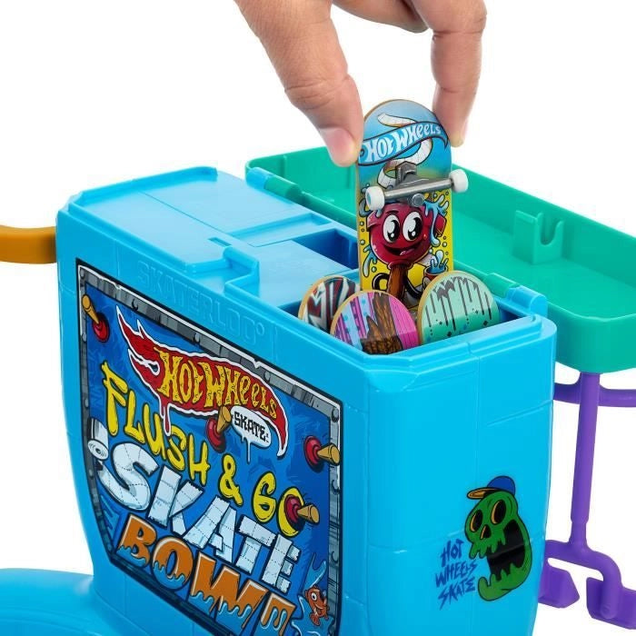 Hot Wheels Skate-Push the Flush: Let's Go!-Scatola per tastiera HXL16