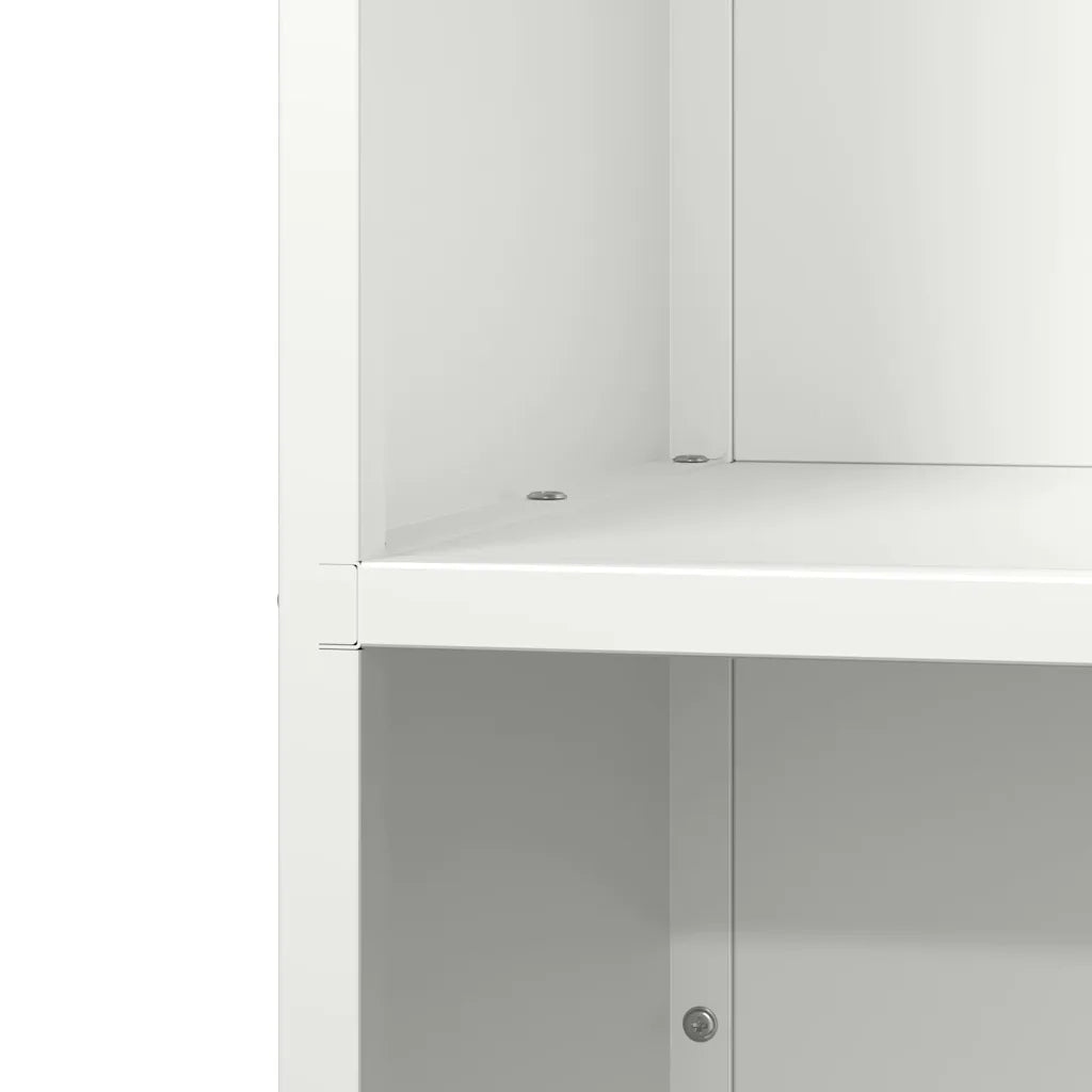 Rastrelliera per Legna da Ardere Bianca 40x30x80 cm CFW8084958