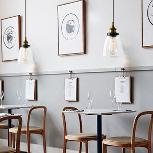 Lampada Da Soffitto Pensile Di Vetro Verto D APP048-1CP