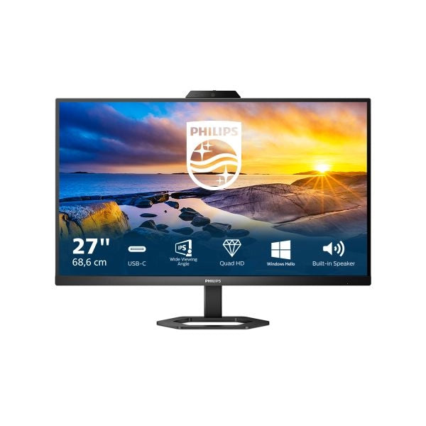 Philips 5000 series 27e1n5600he/00 monitor pc 68,6 cm (27") 2560 x 1440 pixel quad hd lcd nero