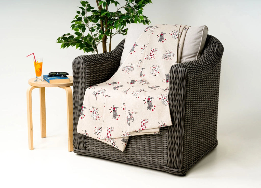 Telo Arredo Granfoulard Copritutto Cotone Made Italy Vari Disegni Arredatutto Copriletto Multiuso - 2 Piazze - Gatti Patchwork