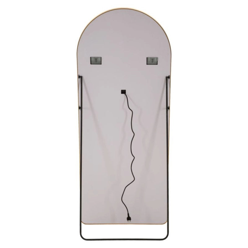 Specchio Da Terra Led Hollywood Arco cm 70x6-45x170 (luce Con 3 Temperature Di Colore)