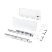 Cassetto esterno Protone 30kg, guide di estrazione totale con una chiusura soft, altezza 178mm, profondità 450mm, Acc..
