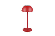 Lampada da tavolo LED 2W ricaricabile Ricardo rossa
