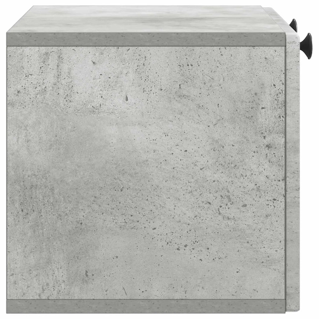 Mobile Porta TV da Muro Grigio Cemento 59,5 x 31 x 30 cm