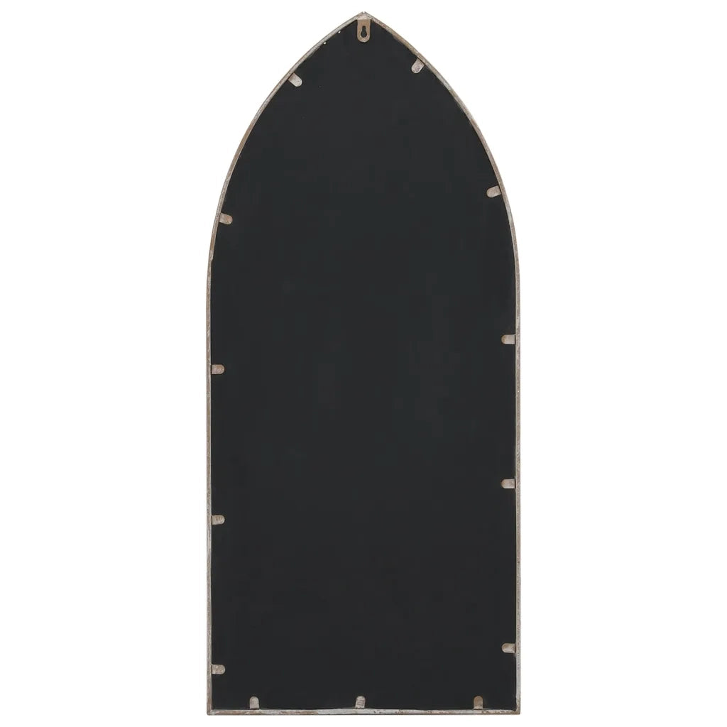 Specchio da Giardino Sabbia 70x30 cm in Ferro per Uso Esterno 318343
