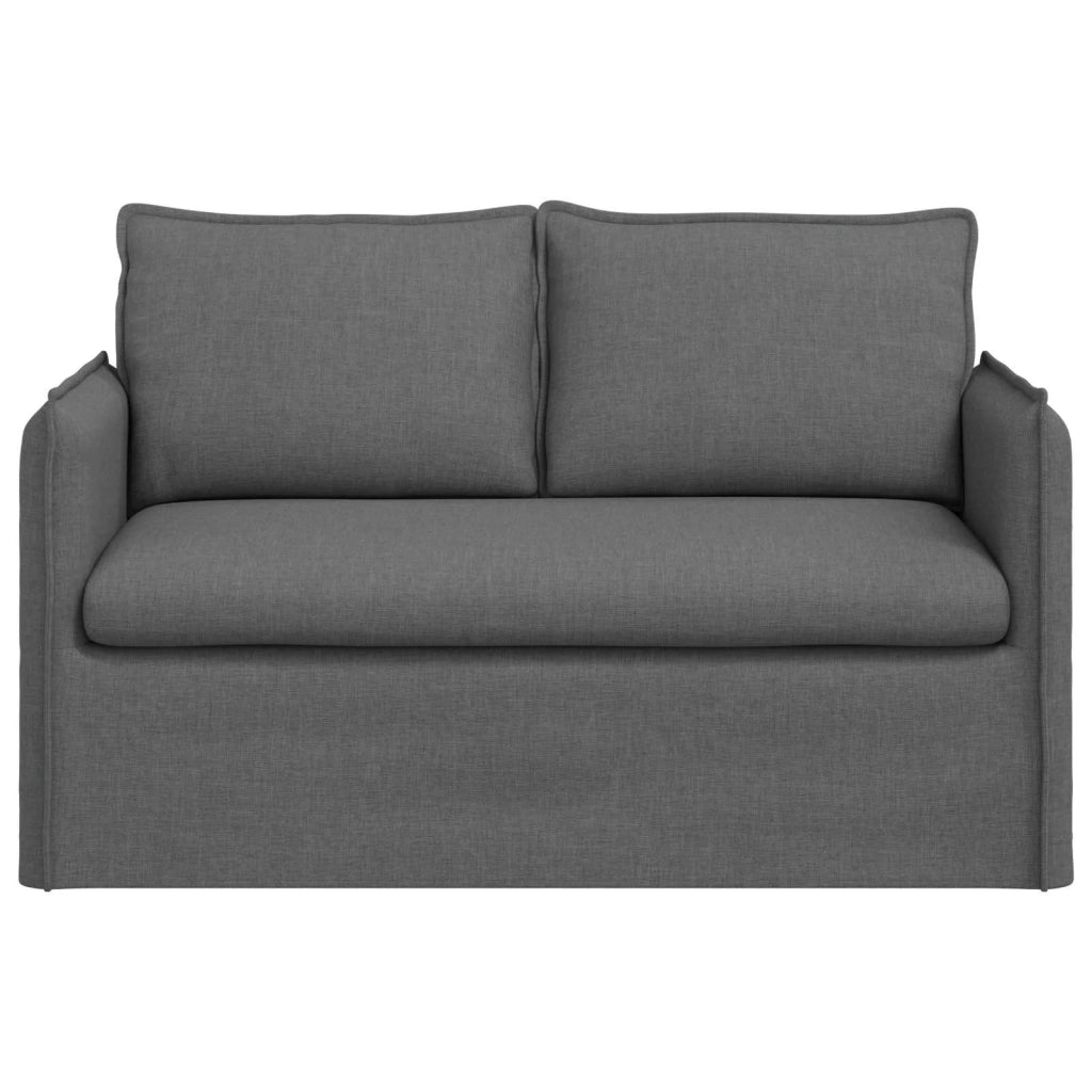 Divano Grigio scuro 136 x 82 x 85 cm Tessuto 42024512
