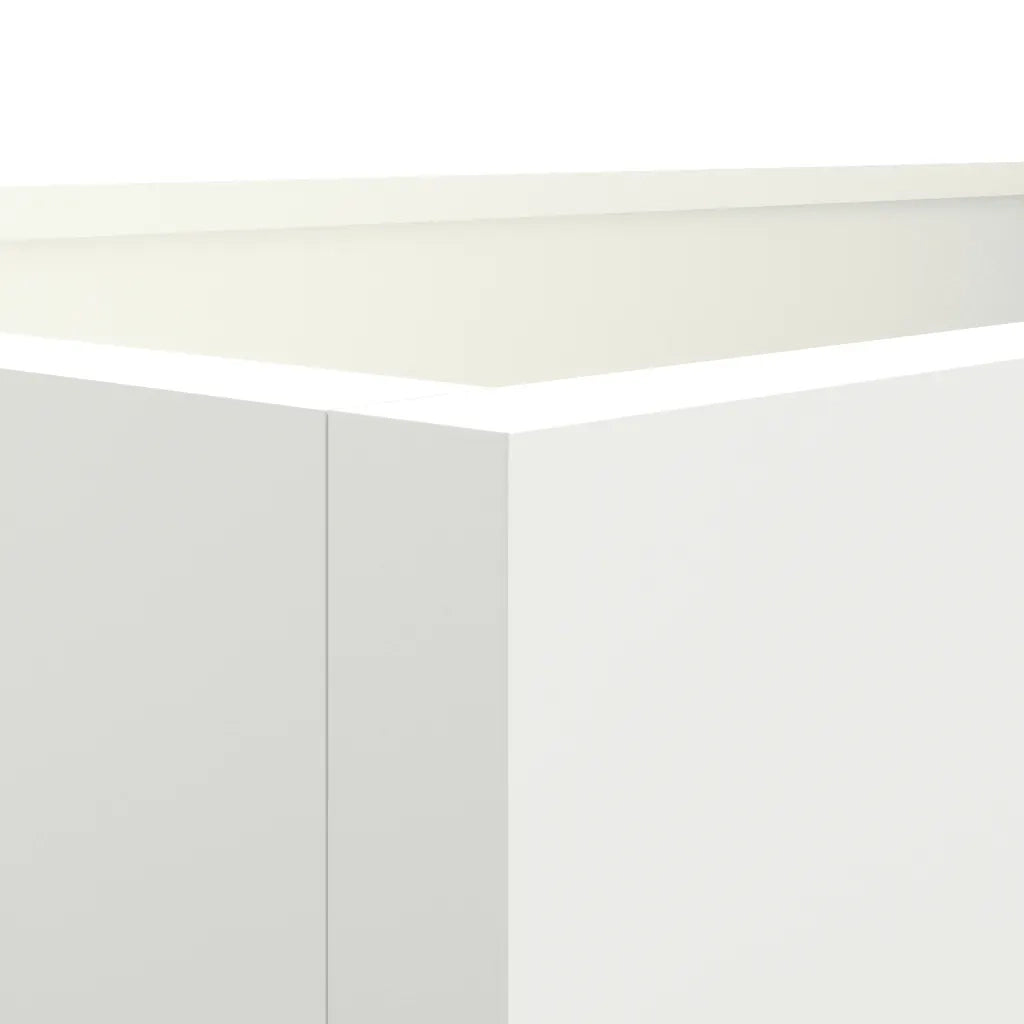 Fioriera Bianca 62x47x46 cm in Acciaio 841602