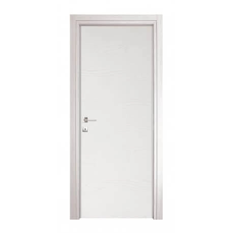 Porta in frassino/bianco, modello Microtec, dimensioni 210x80 cm