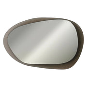 Curti, Specchio Forma Ovale, 75x55h cm Marrone Bronzo