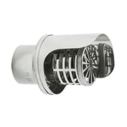 TERMINALE INOX ORIZZONTALE D 10 CM- 2,0 pz