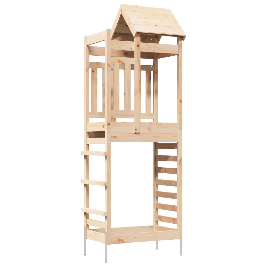 Torre da Gioco Marrone 52,5 x 85 x 238 cm Pino massello 3417205