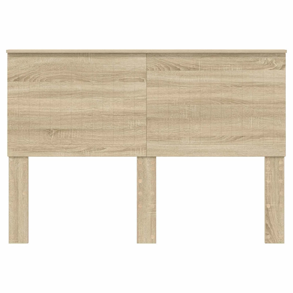 Testiera con testiera Rovere Sonoma 140 cm Legno multistrato