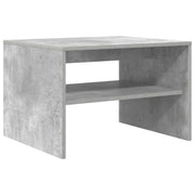 Tavolino da salotto | Tavolino da caff¨¨ | Tavolino da Soggiorno Grigio cemento 60 x 50 x 40 cm