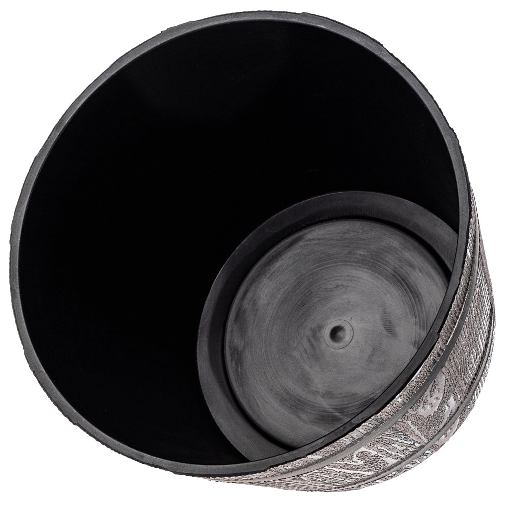 Vaso da fiori KADAX per giardino, vaso per fiori da terrazzo, copertura per fiori, vaso rotondo 23 cm