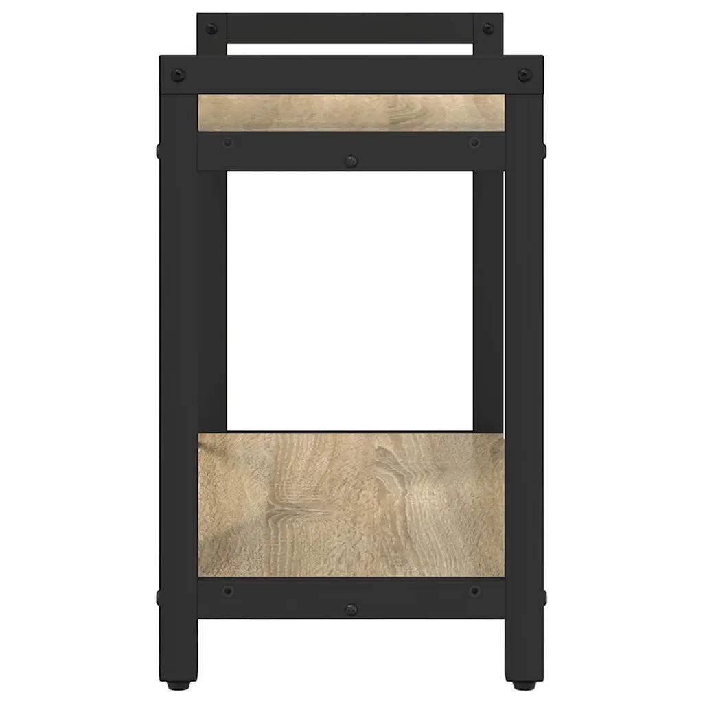 Libreria-Scaffale per Libri-Mobile di Stoccaggio Rovere Sonoma 60 x 30 x 50 cm Legno multistrato