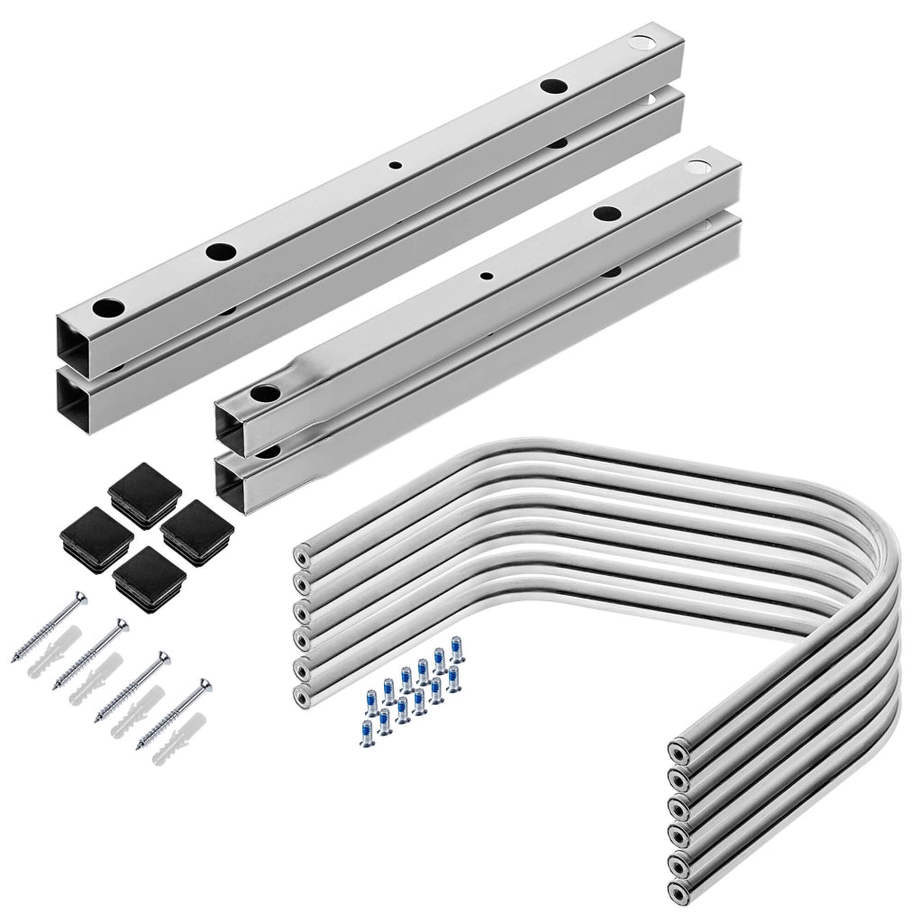 Cavalletto per bicicletta KADAX, supporto per parcheggio bici, 3 posizioni, 84x33x26 cm