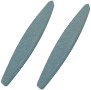 Slijpsteine Professionali - Slijpsteen per Coltelli e Strumenti da Giardino - 2 Pezzi - Corindone Marrone - Dimensioni 235 x 35 x 15 mm