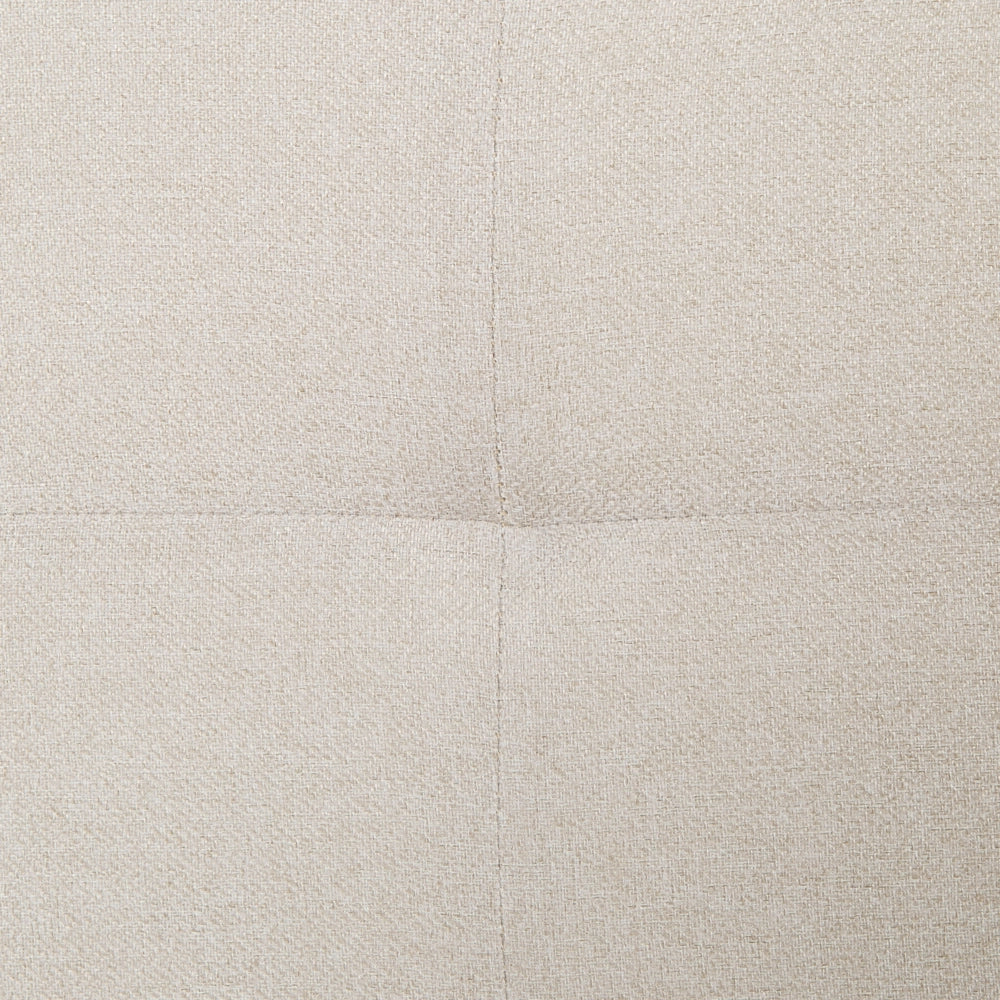 Letto matrimoniale con contenitore portaoggetti e testiera imbottita 180x200 cm in tessuto di poliestere stile moderno