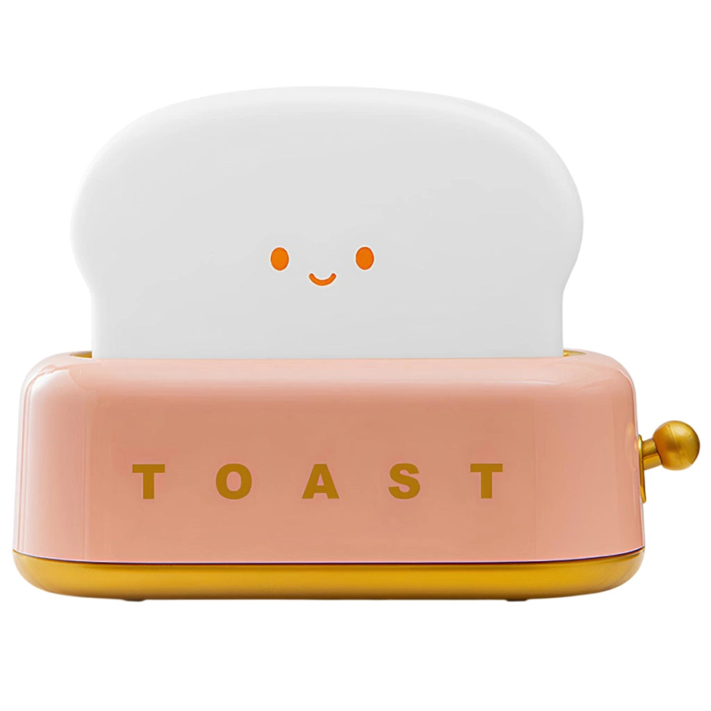 Luce notturna tostapane per bambini modello Morning Bianco / Rosa TechKidz