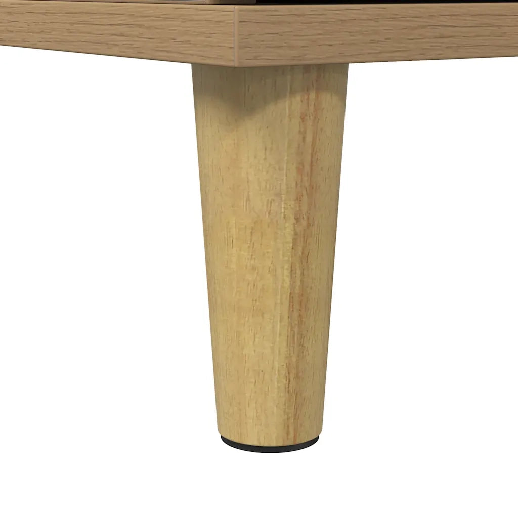 vidaXL Armadietto Bagno Rovere 30x30x190 cm Legno Multistrato