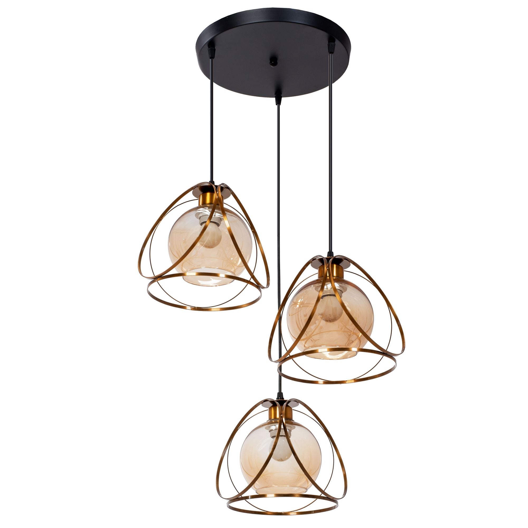 Lampada APP1137-3C Black Gold