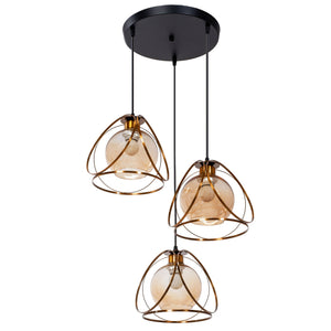 Lampada APP1137-3C Black Gold