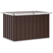 Baule da giardino marrone 109x67x65 cm CFW7474515