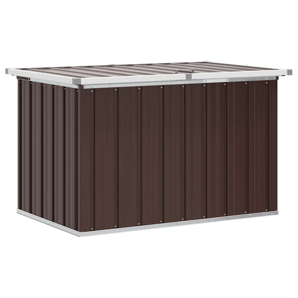 Baule da giardino marrone 109x67x65 cm CFW7474515