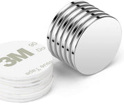 Magneti 25×2mm Autoadesivi Forti, 6 Pezzi di Magneti Neodymium Forti, Magneti Autoadesivi Platti per Ufficio, Frigorifero e Whiteboard