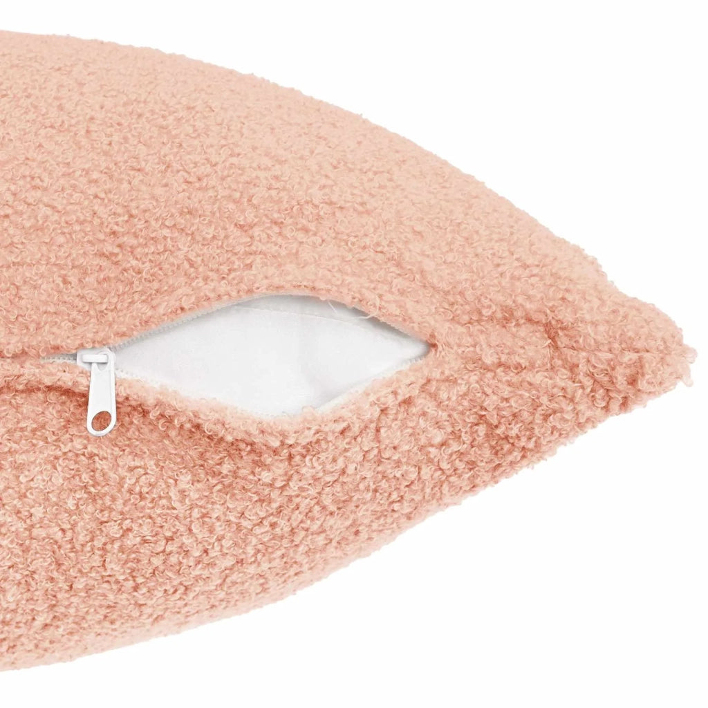 Federa 2 pcs HEERLEN Rosa 40 x 145 cm Bouclé 908912