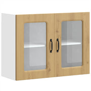 Pensile da cucina moderno 80 x 31 x 60 cm ampio spazio contenitivo finitura in rovere ingegnerizzato realizzato artigianalmente 02_0050021