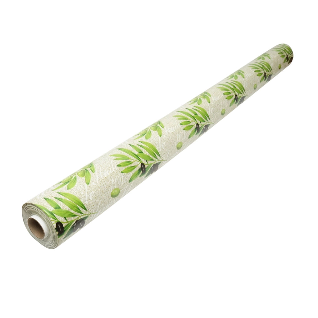 Rotolo tovaglia decorativa in PVC – modello mediterraneo Materiale: PVC con supporto tessile (45 g/m²)  Dimensioni rotolo: 1,37 × 20 m Breckner Germany