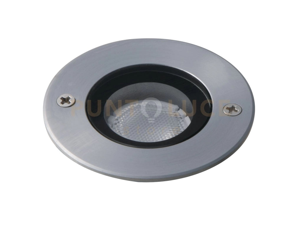 INCASSO CALPESTABILE LED TREVIS DC24V ACCIAIO 3W RGB IP68 6,2X9,6CM