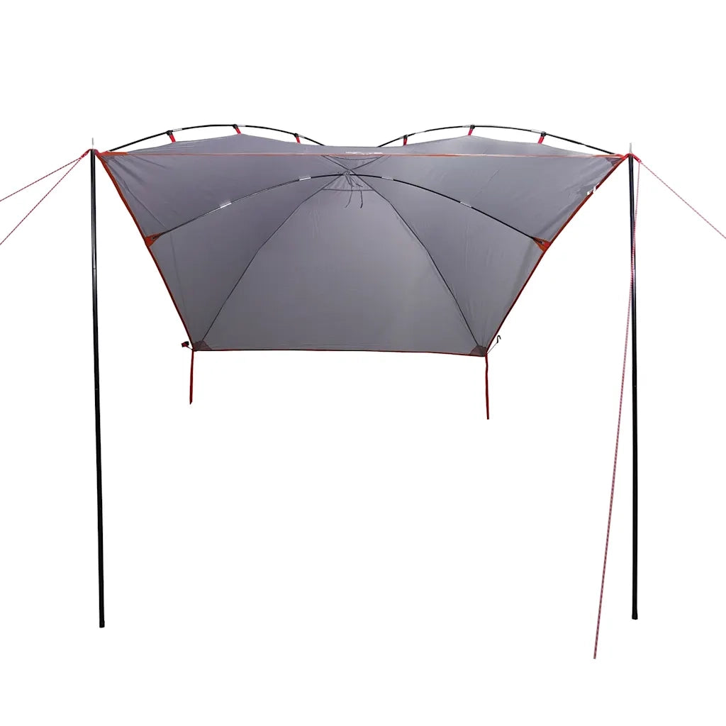 Tenda da Campeggio per Auto Grigio e Arancione Impermeabile 4009529