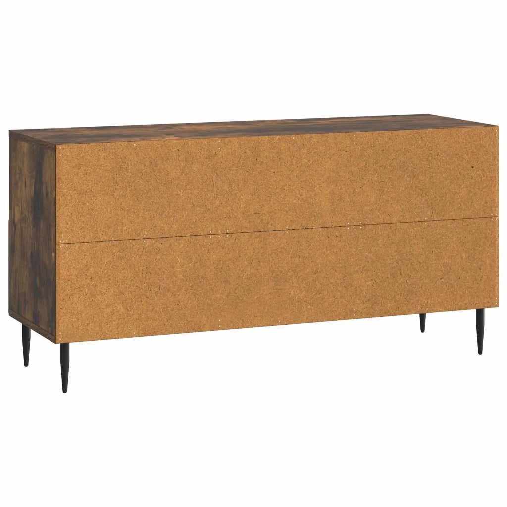 Mobile TV Rovere Fumo 102 x 34,5 x 50 cm Legno ingegnerizzato