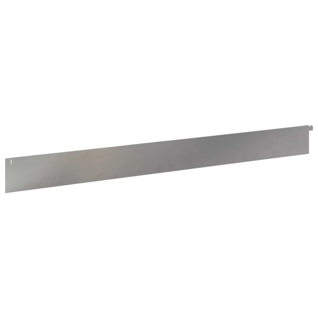 Bordura per Prato 20 pcs 102 x 10 x 4 cm Acciaio Argento 8008755