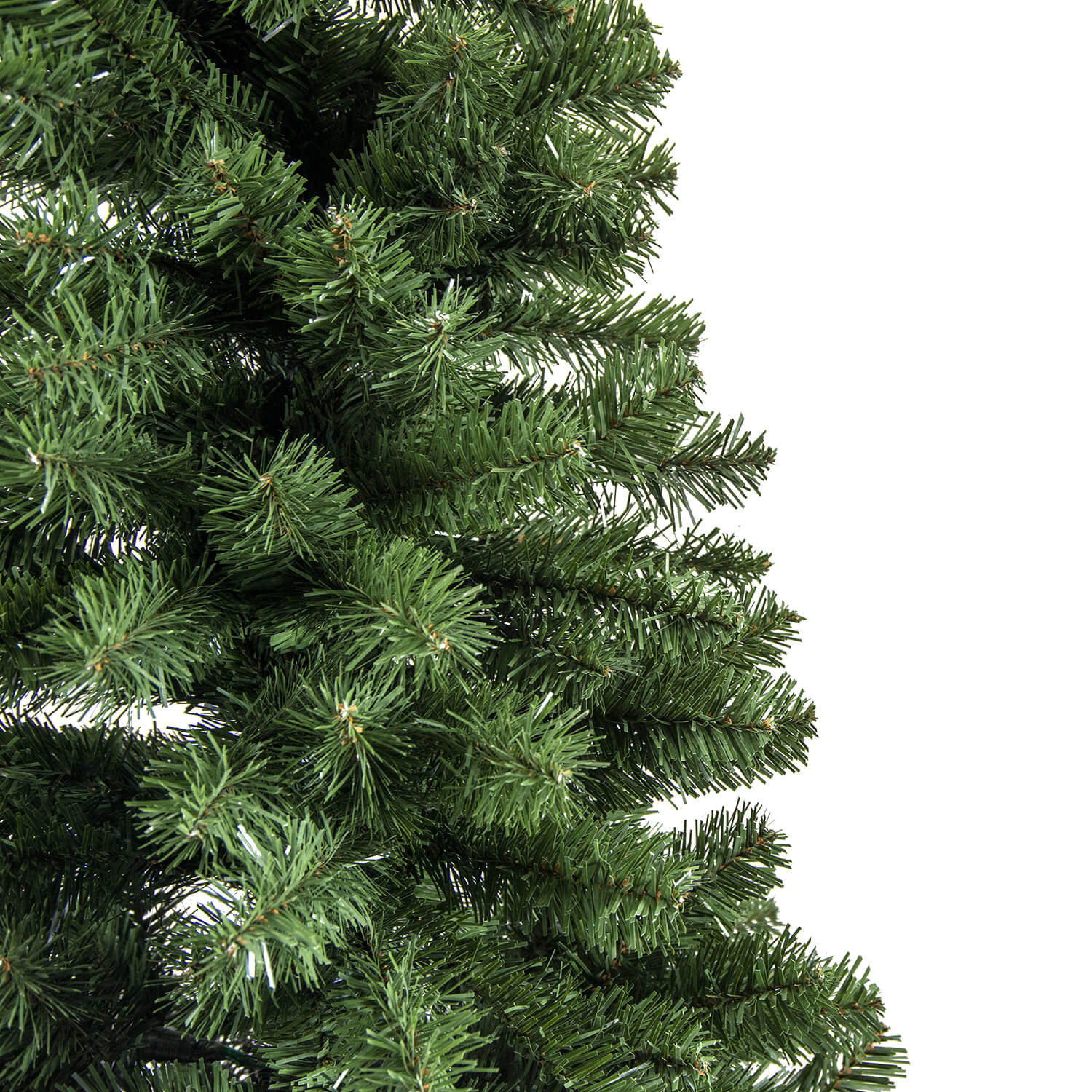 Albero di Natale Artificiale 1217 rami cm Ø84xh240 monte Vettore slim verde