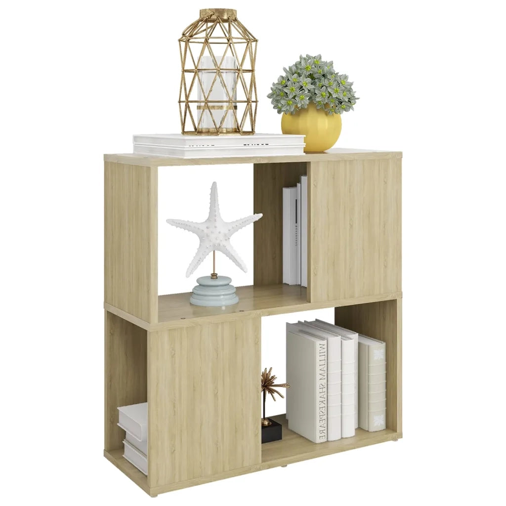 Libreria Rovere Sonoma 60x24x63 cm in Truciolato