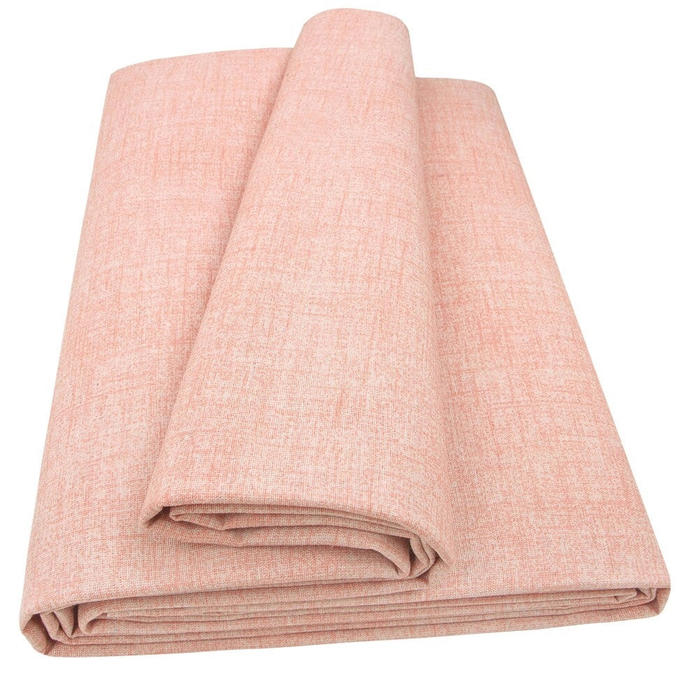 Tessuto Stoffa Cotone Loneta Cucito Creativo Abbigliamento Arredamento Rivestimenti 2,8x3 Mt Rosa