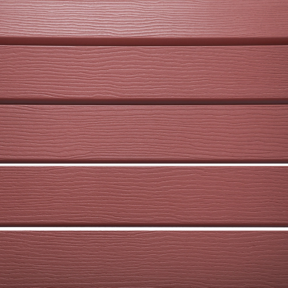 Sedia da giardino in plastica rossa in legno con poggiapiedi resistente agli agenti atmosferici in stile moderno