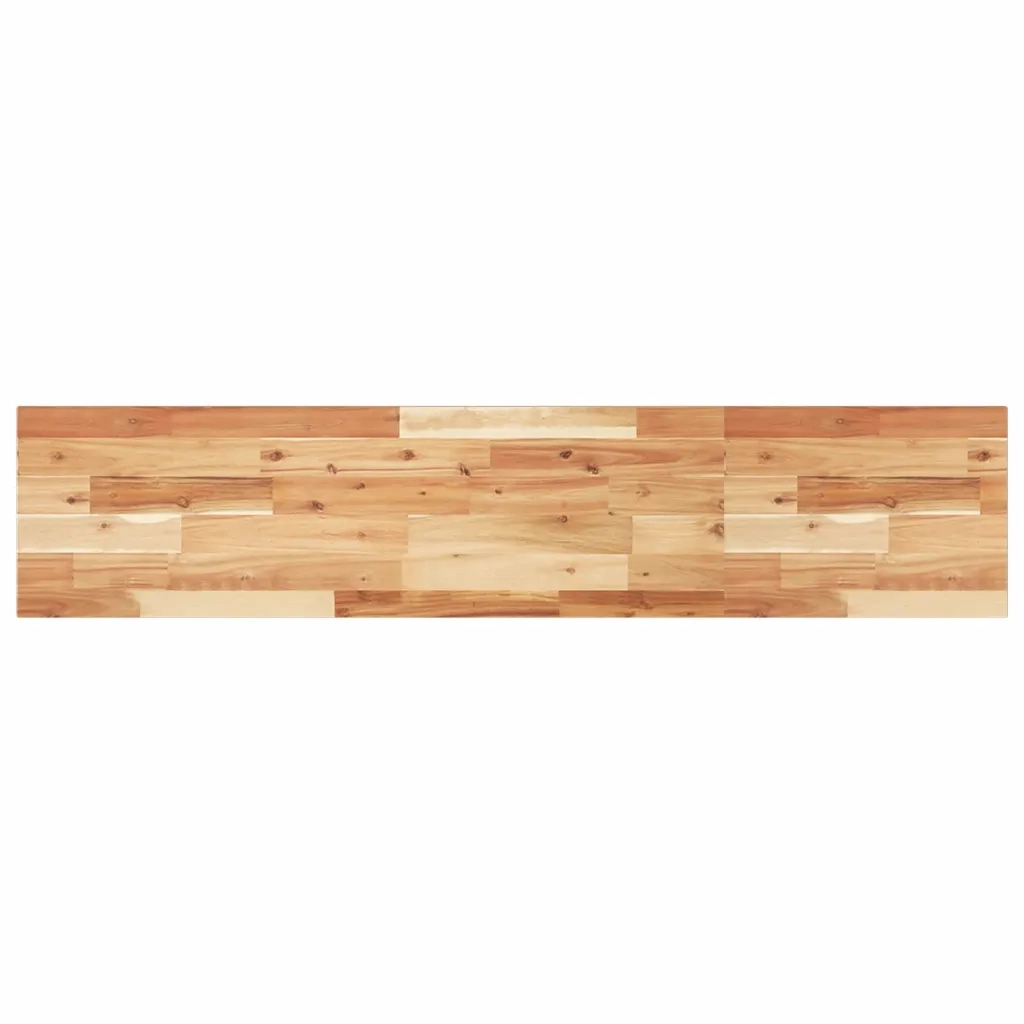Mensole da Parete 4 pz 120x30x2 cm Legno Acacia Rifinito a Olio 3279542